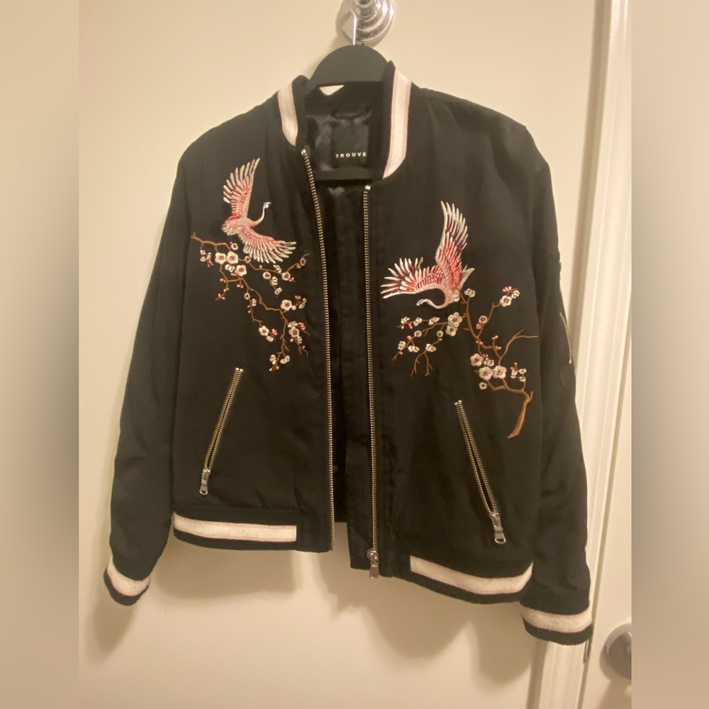 Trouve bomber jacket in women's size small